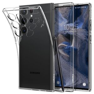Spigen Liquid Crystal kryt na mobil, Samsung Galaxy S23 Ultra, Crystal Clear