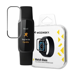 Wozinsky Watch Glass hybridní sklo, Google Fitbit Inspire 3, černé