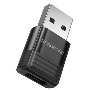 Borofone BV18 Adaptér, USB - USB-C, černý