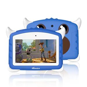 Wintouch K702 tablet pro děti s hrami, Android, duální fotoaparát, modrý