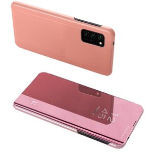 Clear view růžové pouzdro na telefon Samsung Galaxy A52 5G / 4G