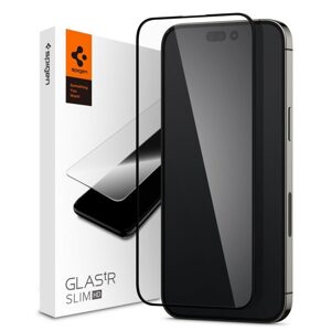 Spigen Glass FC Tvrzené sklo, iPhone 14 Pro, černé