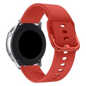 Silikonový řemínek TYS univerzální pro chytré hodinky (20 mm), červený