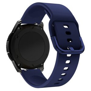 Silikonový řemínek TYS univerzální pro chytré hodinky (22 mm), tmavě modrý