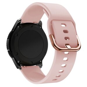 Silikonový řemínek TYS univerzální pro chytré hodinky (22 mm), růžový