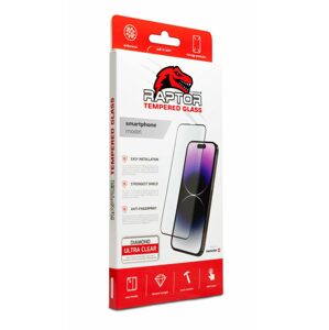 Swissten Raptor Diamond Ultra Clear 3D Tvrzené sklo, iPhone 14, černé