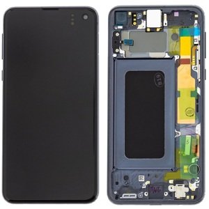 LCD display Samsung G970 Galaxy S10e + dotyk. folie Service Pack Original černý