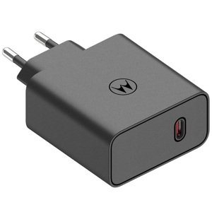 Nabíječka Motorola MC-1252 USB-C GaN 125W Turbopower Quick Charge Original Black