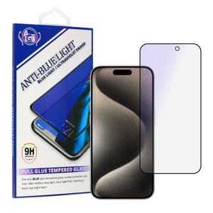 Tvrzené sklo Anti-Blue Full Glue pro Oppo A58 4G
