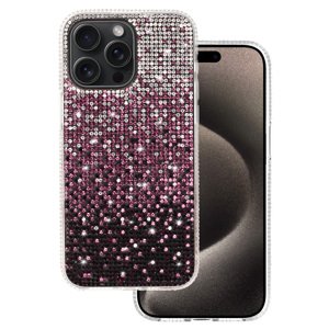 Pouzdro Tel Protect Diamond pro iPhone 15 Pro Max vínové