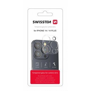 Ochranné sklo Swissten na čočky fotoaparátu pro iPhone 14 - 14 Plus