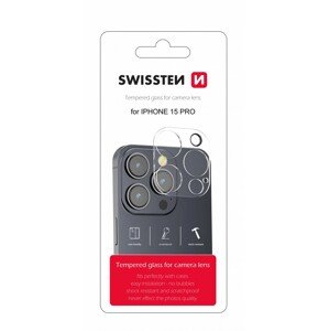 Ochranné sklo Swissten na čočky fotoaparátu pro iPhone 15 Pro