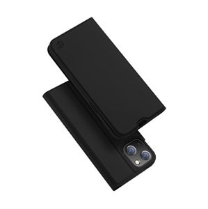 Pouzdro TopQ Honor Magic6 Lite 5G Magskin Book knížkové černé 124280 (kryt neboli obal na mobil Honor Magic6 Lite 5G)