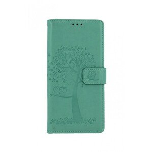 Kryt TopQ Xiaomi Redmi Note 8 Pro knížkový Zelený strom sovičky 45871 (Pouzdro neboli obal na mobil Xiaomi Redmi Note 8 Pro)