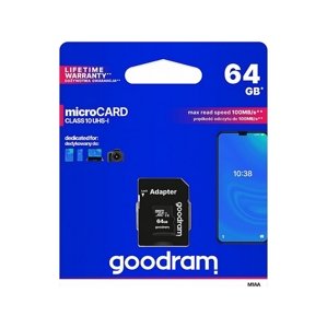 Paměťová karta GOODRAM 64GB Class 10 GDM-9049