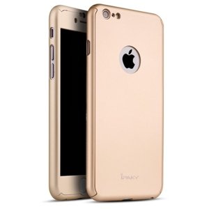 IPAKY 360° Obal Apple iPhone 6 Plus / 6S Plus zlatý