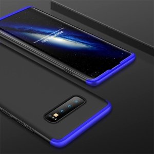 360° Ochranný obal Samsung Galaxy S10 Plus černý (modrý)