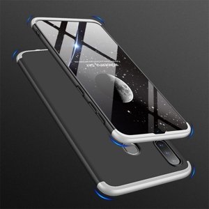 360° Ochranný obal Samsung Galaxy A30 černý-stříbrný