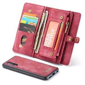 WALLET Obal s peněženkou 2v1 Samsung Galaxy A50 červený