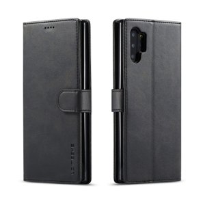 IMEEKE Peňaženkový obal Samsung Galaxy Note 10 Plus černý