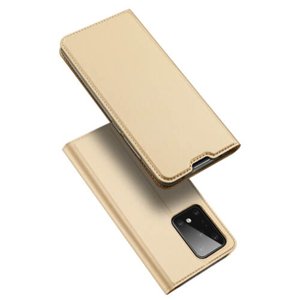 DUX Peňaženkový obal Samsung S20 Ultra zlatý