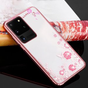 BLOOM TPU Kryt Samsung Galaxy S20 Ultra růžový