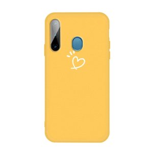 CUTE Silikonový obal Samsung Galaxy A11 / M11 žlutý