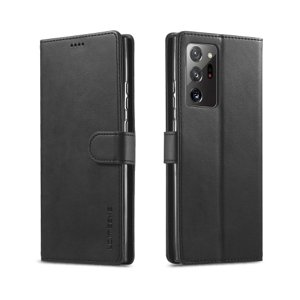 IMEEKE Peňaženkový kryt Samsung Galaxy Note 20 Ultra černý