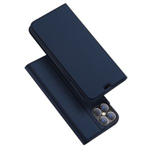 DUX Peňaženkový kryt Apple iPhone 12 Pro Max modrý