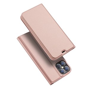 DUX Peňaženkový kryt Apple iPhone 12 Pro Max růžový