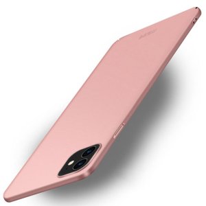 MOFI Ultratenký obal Apple iPhone 12 / 12 Pro růžový