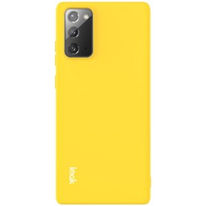 IMAK RUBBER Gumový kryt Samsung Galaxy Note 20 žlutý