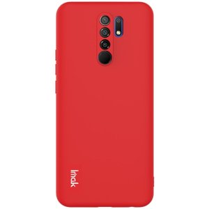 IMAK RUBBER Gumový kryt Xiaomi Redmi 9 červený
