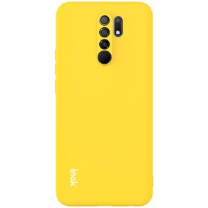 IMAK RUBBER Gumový kryt Xiaomi Redmi 9 žlutý