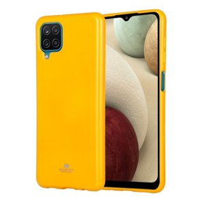 MERCURY JELLY TPU Kryt Samsung Galaxy A12 / M12 žlutý