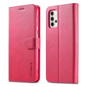 IMEEKE Peňaženkový kryt Samsung Galaxy A32 5G / M32 5G / M32 5G růžový
