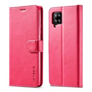 IMEEKE Peňaženkový kryt Samsung Galaxy A42 růžový