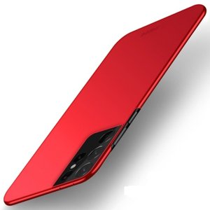 MOFI Ultratenký obal Samsung Galaxy S21 Ultra 5G červený