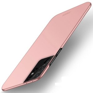 MOFI Ultratenký obal Samsung Galaxy S21 Ultra 5G růžový