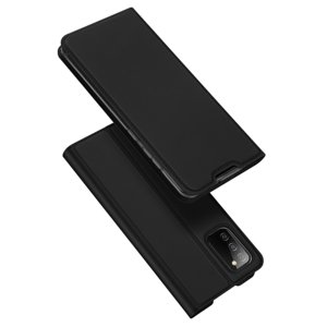 DUX Peňaženkový kryt Samsung Galaxy A02s čierny