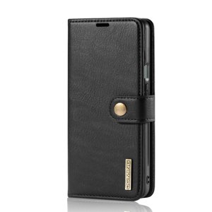 DG.MING Peňaženkový obal 2v1 OnePlus 9 Pro černý