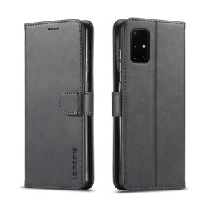 IMEEKE Peňaženkový kryt Samsung Galaxy A03s černý