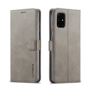 IMEEKE Peňaženkový kryt Samsung Galaxy A03s šedý