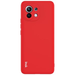 IMAK RUBBER Gumený kryt Xiaomi Mi 11 červený