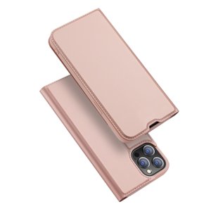 DUX Peňaženkový kryt Apple iPhone 13 Pro Max růžový