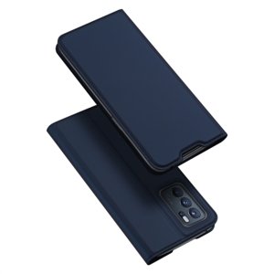 DUX Peněženkový kryt Oppo Reno6 Pro 5G (Mediatek) modrý