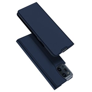 DUX Peněženkový kryt Oppo Find X3 Pro 5G modrý