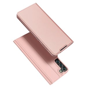 DUX Peněženkový kryt Samsung Galaxy S22 Plus 5G růžový