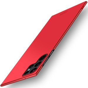 MOFI Ultra tenký obal Samsung Galaxy S22 Ultra 5G červený