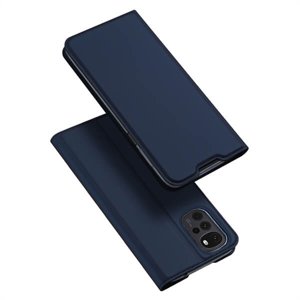DUX Peněženkový obal Motorola Moto G22 modrý